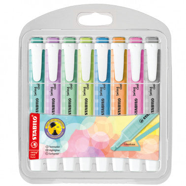Set 8 evidenziatori Swing Cool Pastel Stabilo