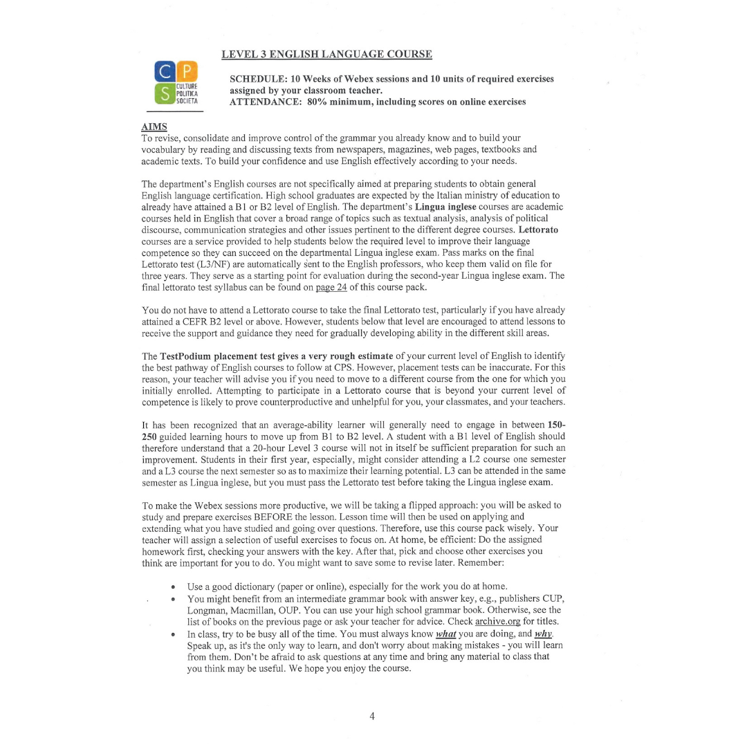 L3 Course Pack + 6 Evidenziatori Stabilo Boss