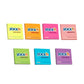 Fogli Adesivi Neon Notes 76x76mm